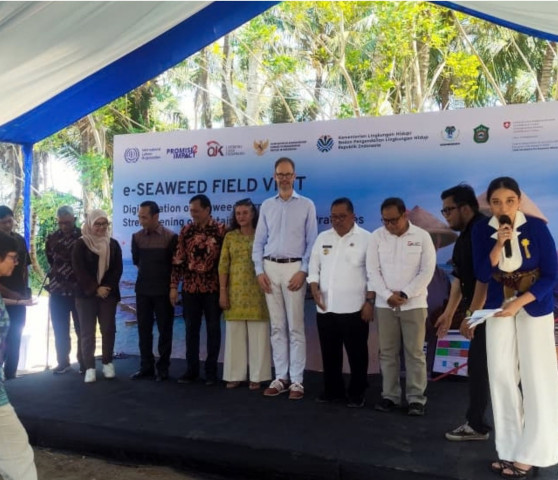 Bupati Daeng Manye Dorong Petani Rumput Laut Takalar Go Digital, Gandeng ILO dan Swiss Atasi 5 Persoalan Utama