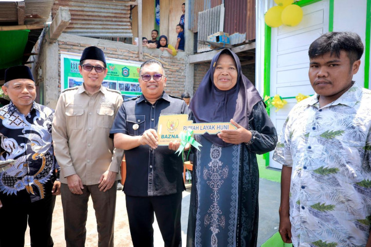 Bupati Daeng Manye Resmikan RLTH Baznas Di Pattallassang, Targetkan Baznas Takalar Terbaik Di Sulsel